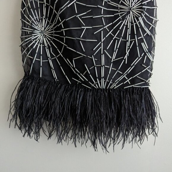 Bebe Aria Feather Dress - Picture 4 of 7